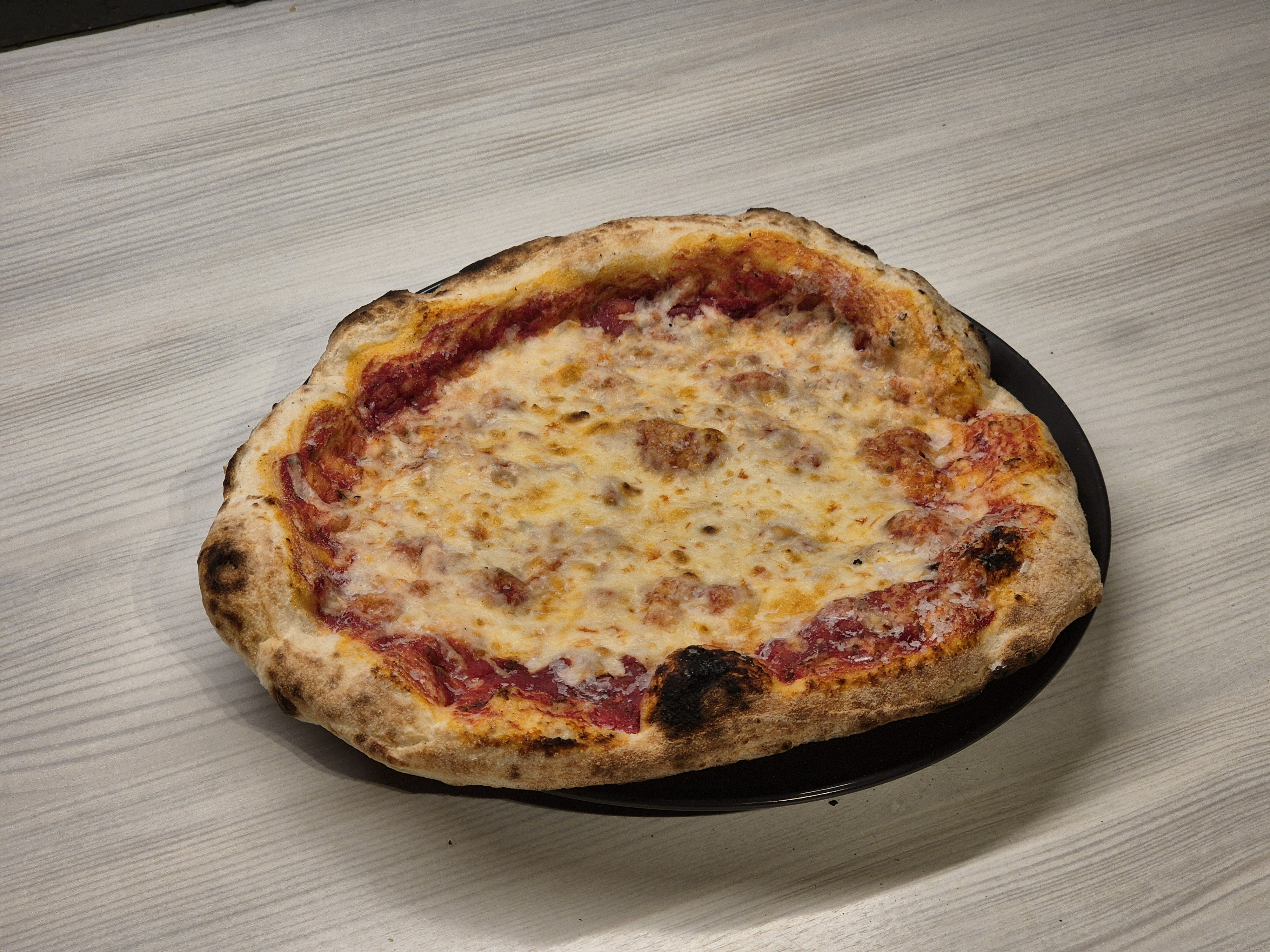 First attempt prior to freezing.